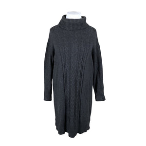 Unisex Tom Tailor - Knit dress, size 44 - Gray (1)