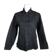 Unisex Uniqlo - Collared shirt, size 34 - Black ()