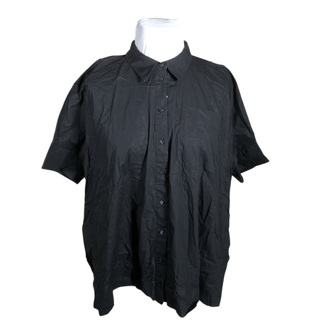 Unisex Just Female - Short-sleeved blouse, size 42 - Black ()