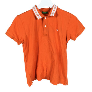 Unisex Benetton - Polo shirt, size 152 - 158 - Orange (1)