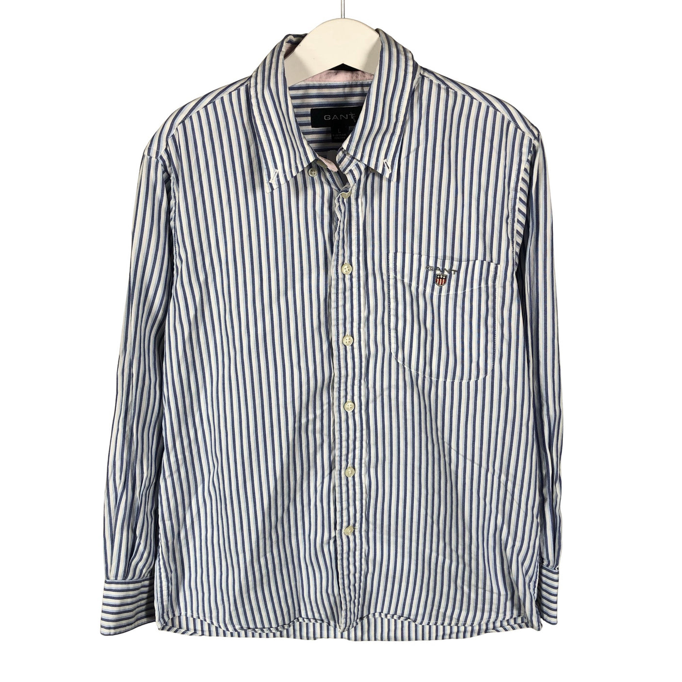 Unisex Gant - Collared shirt, size 134 - 140 - Light blue (1)