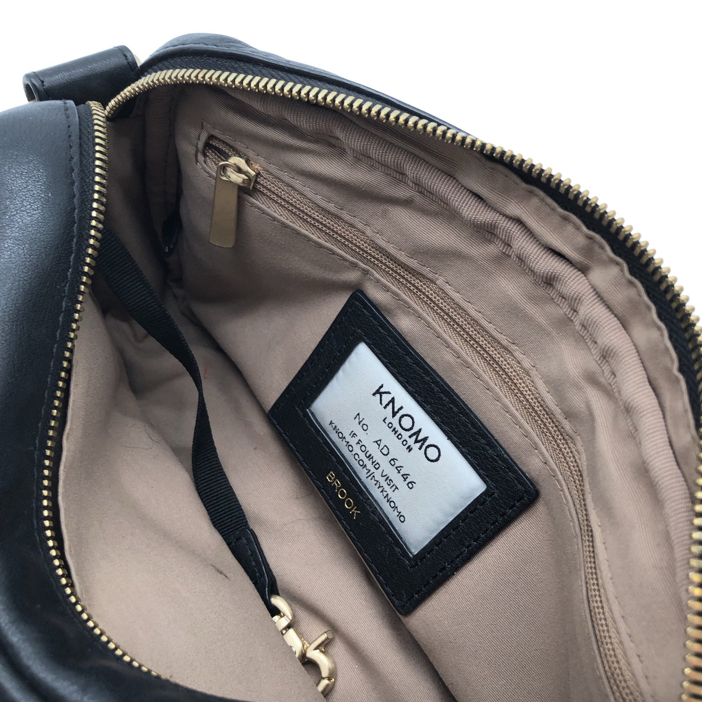 Unisex Knomo - Shoulder bag, size Mini - Black (3)
