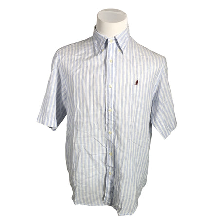 Unisex Marlboro Classics - Collared shirt, size L - Light blue ()