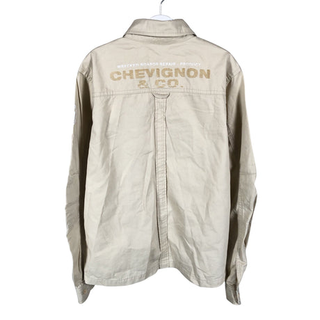 Unisex Chevignon - Collared shirt, size 146 - 152 - Beige (2)