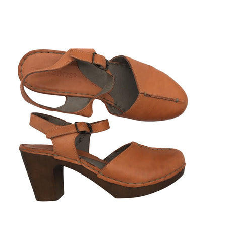 Unisex Ten Points - High heels, size 40 - Orange ()