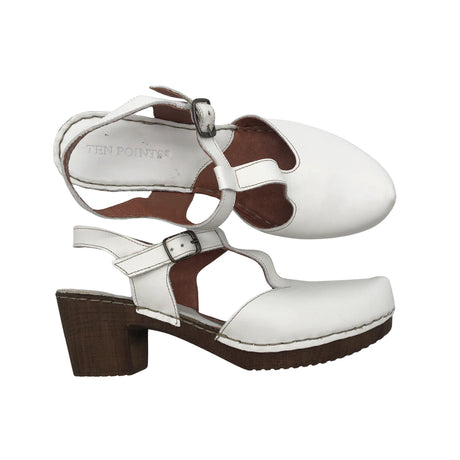 Unisex Ten Points - High heels, size 40 - White ()