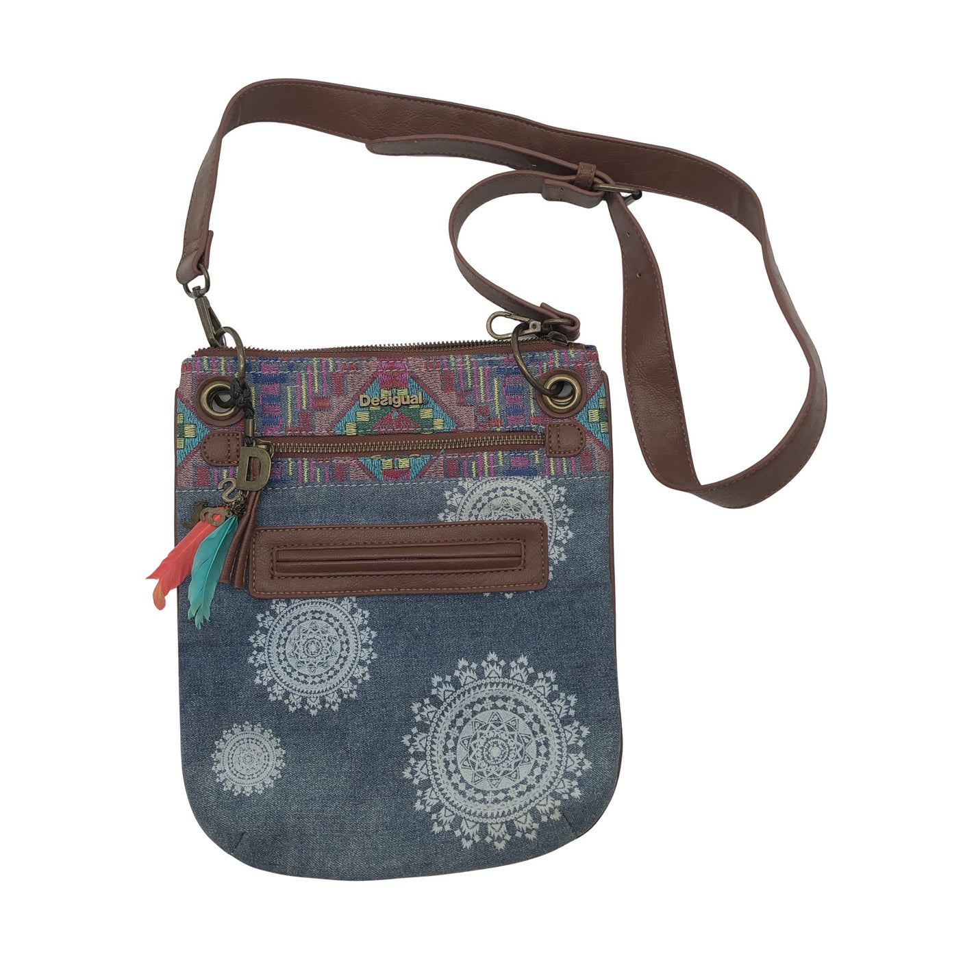 Unisex Desigual - Shoulder bag, size Mini - Blue (1)