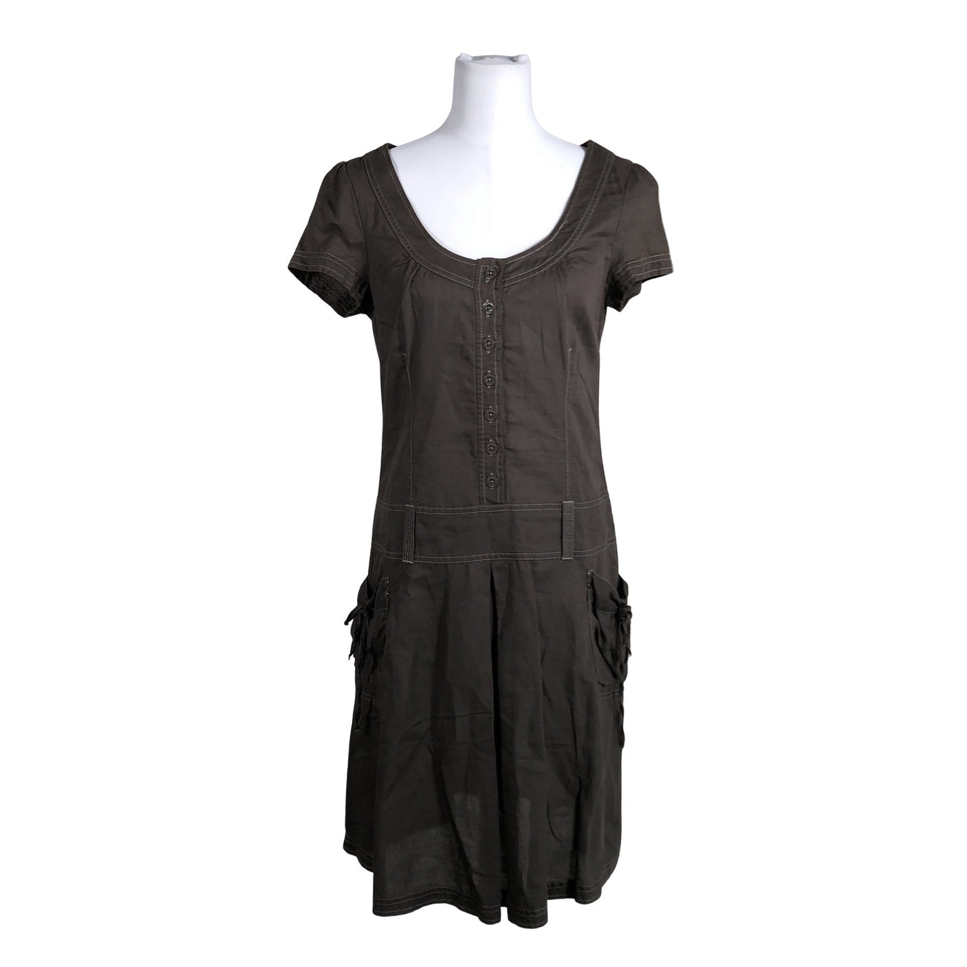 Unisex Esprit - Dress, size 40 - Gray (1)
