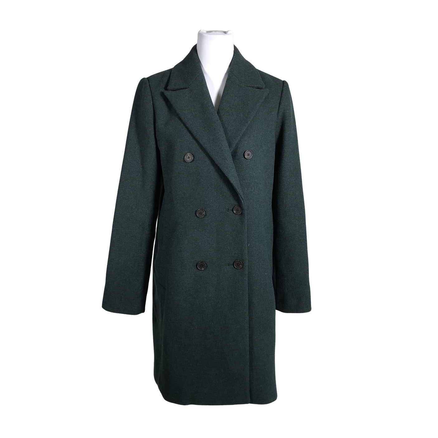 Unisex We - Wool coat, size 38 - Green (1)