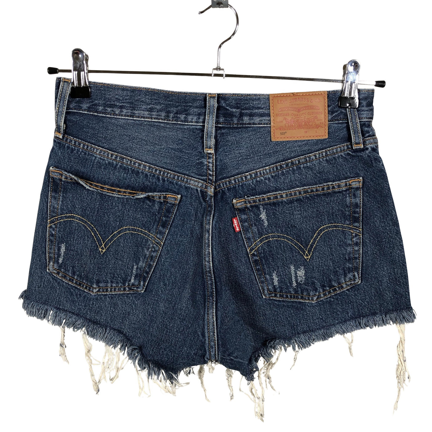 Unisex Levi's - Denim shorts, size W26 - Blue (2)