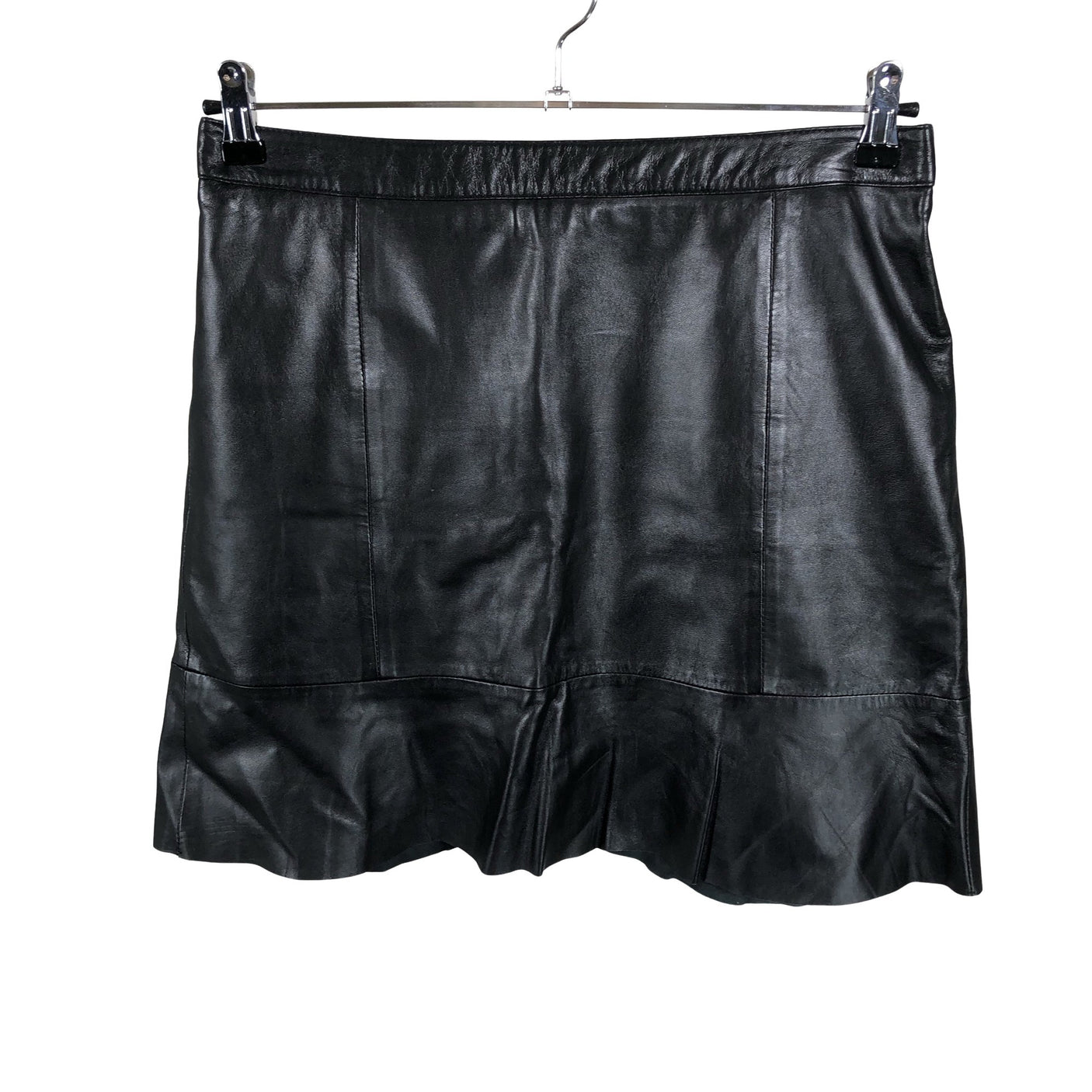Unisex Esprit - Leather skirt, size 40 - Black (1)