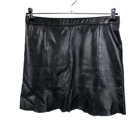 Unisex Esprit - Leather skirt, size 40 - Black ()