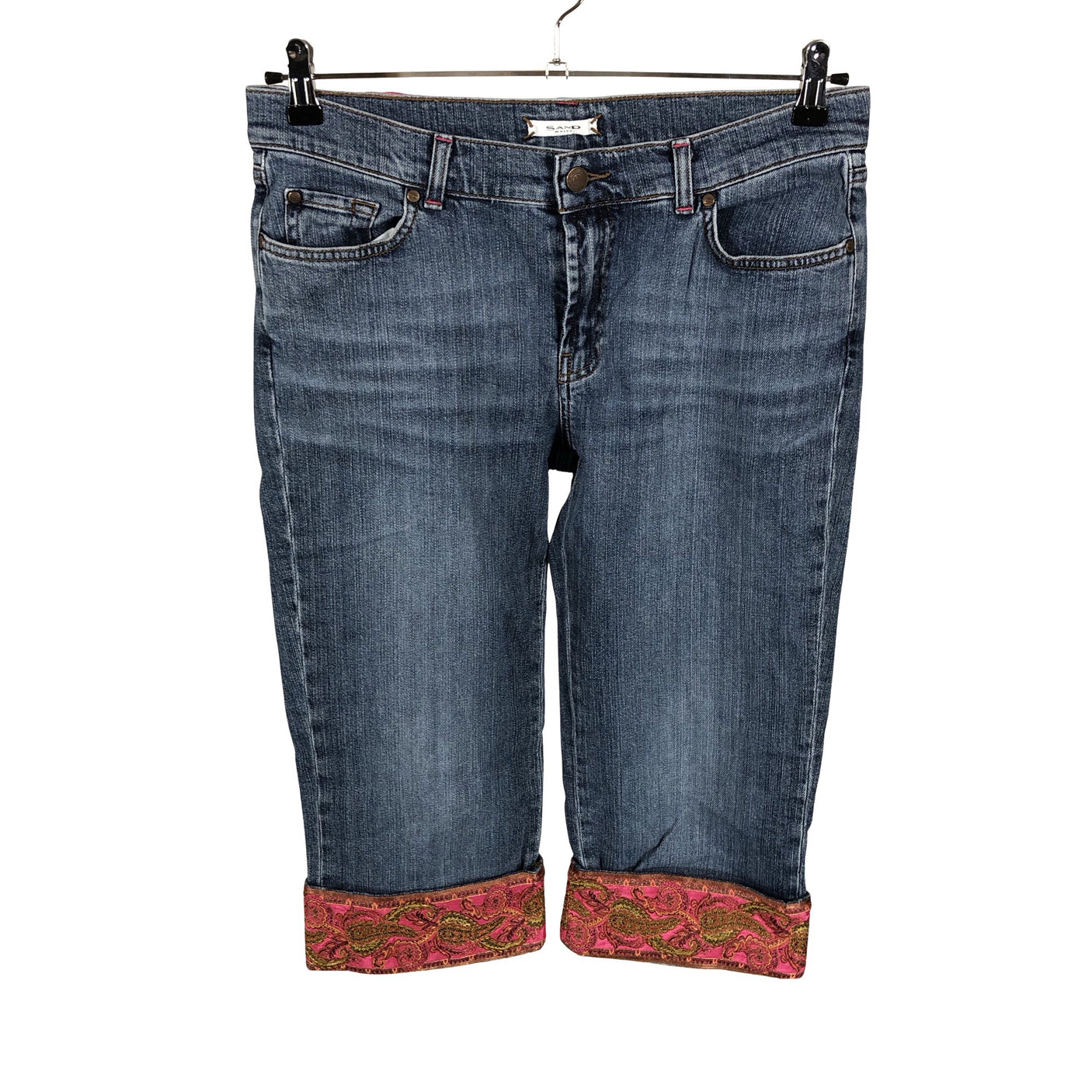 Unisex Sand - Capri jeans, size W31 - Blue (1)