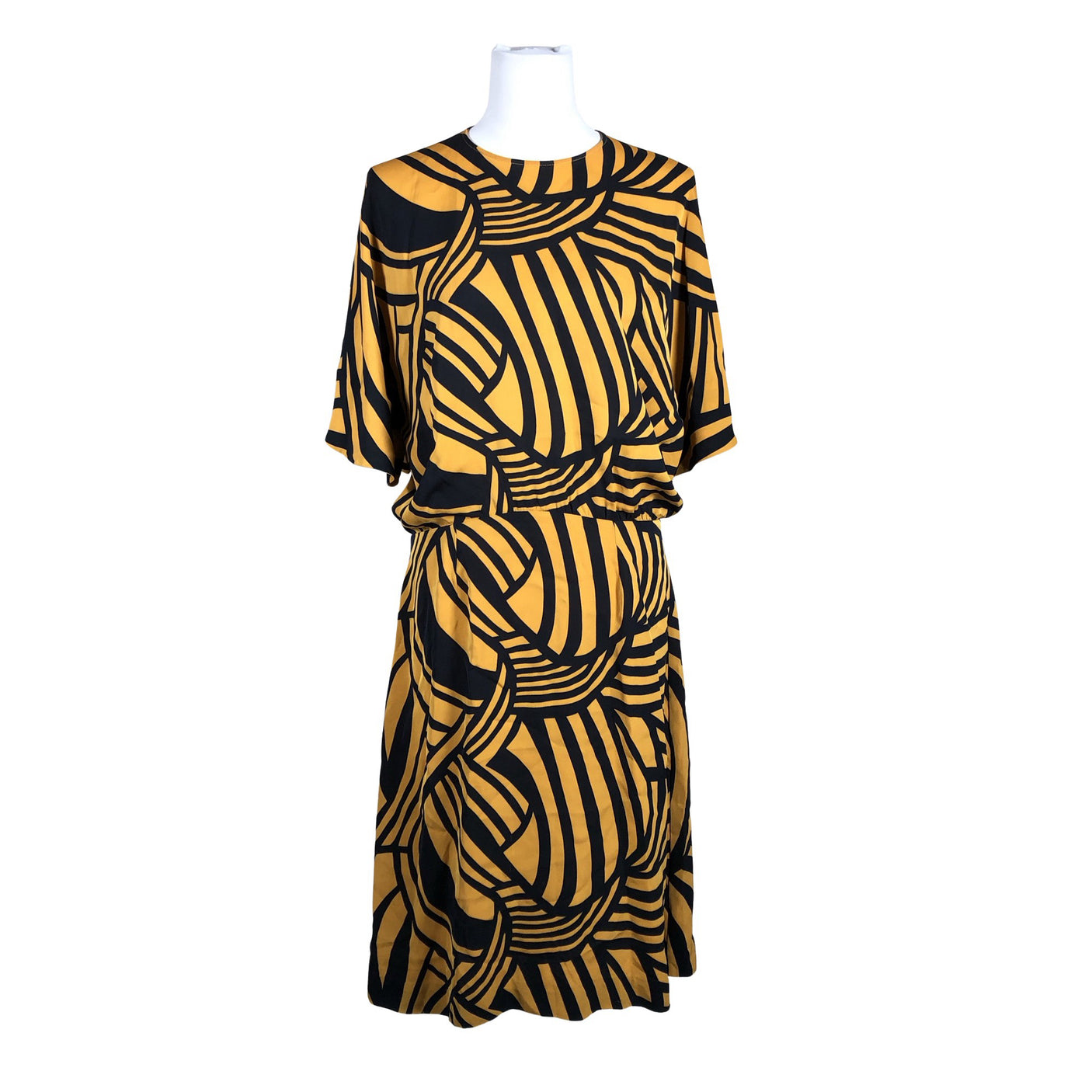 Unisex Marimekko - Schiffon dress, size 40 - Orange (1)