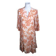 Unisex Part two - Schiffon dress, size 36 - Orange ()