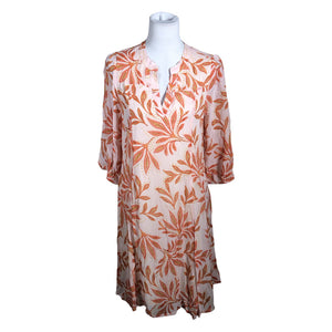 Unisex Part two - Schiffon dress, size 36 - Orange (1)