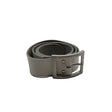 Unisex Nini's - Leather belt, size Ei kokoa - White ()