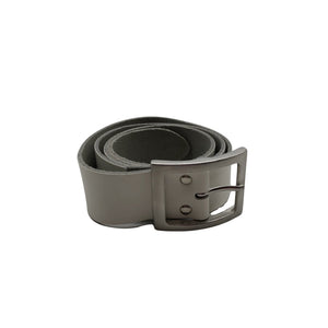 Unisex Nini's - Leather belt, size Ei kokoa - White (1)