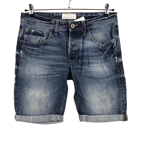 Unisex Selected - Denim shorts, size M - Blue ()