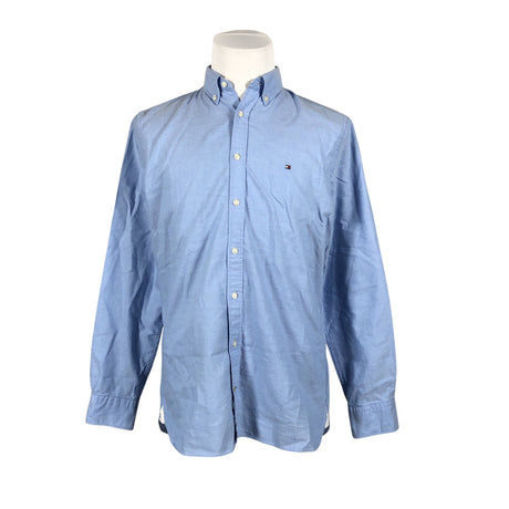 Unisex Tommy Hilfiger - Collared shirt, size M - Light blue ()