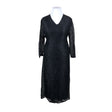 Unisex Mona - Schiffon dress, size 42 - Black ()