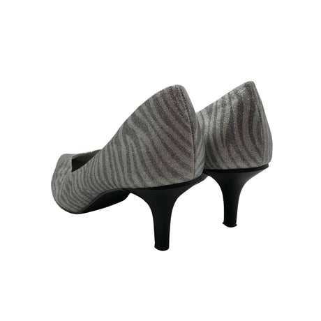 Unisex Marco Tozzi - Evening high heels, size 40 - Silver (2)