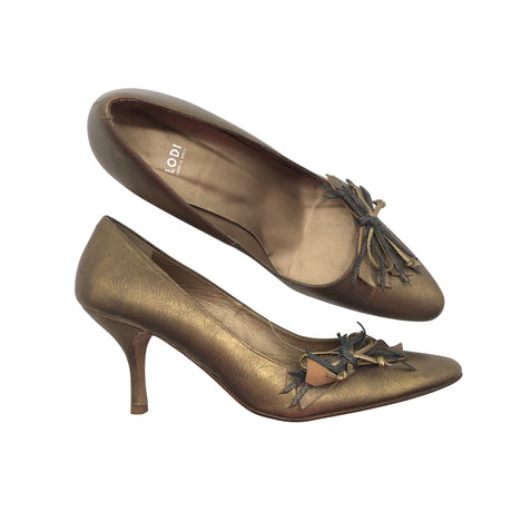 Unisex Lodi - High heels, size 40 - Brown ()