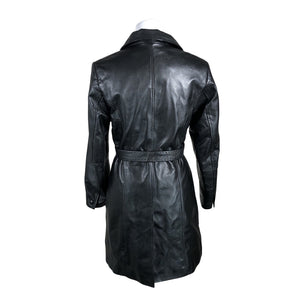 Unisex Big-L - Leather jacket, size 36 - Black (2)