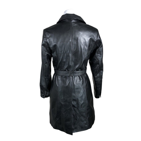 Unisex Big-L - Leather jacket, size 36 - Black (2)