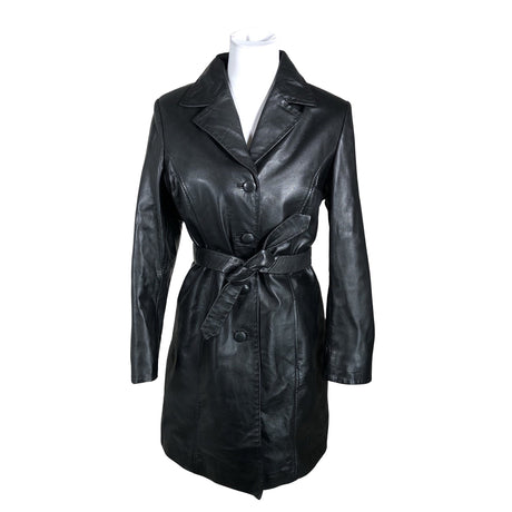 Unisex Big-L - Leather jacket, size 36 - Black ()