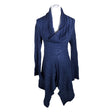 Unisex Holopainen - Knit tunic, size 38 - Blue ()