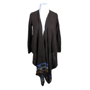Unisex La Alpaca - Cardigan, size 44 - Brown (1)