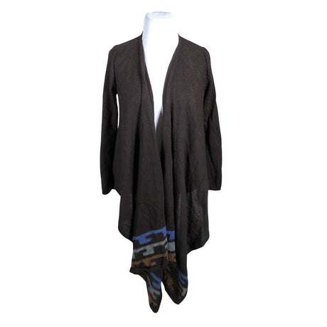Unisex La Alpaca - Cardigan, size 44 - Brown ()