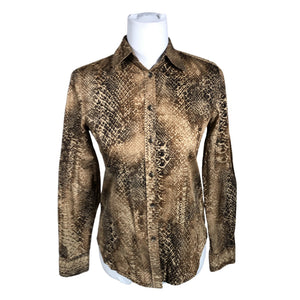Unisex Lauren Ralph Lauren - Blouse, size 34 - Brown (1)