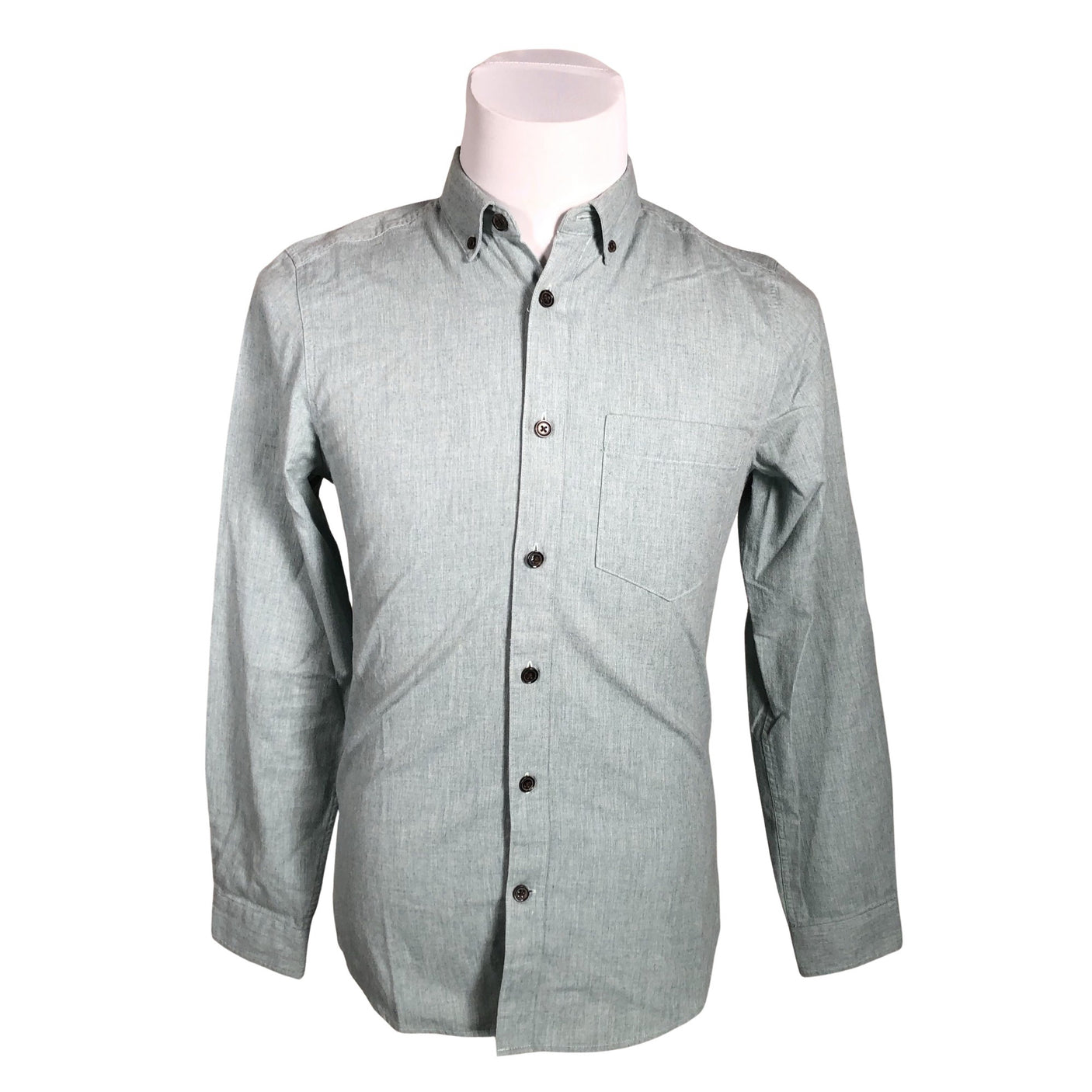 Unisex Vailent - Collared shirt, size S - Green (1)