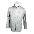 Unisex Vailent - Collared shirt, size S - Gray ()
