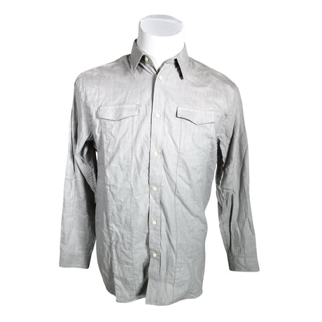 Unisex Vailent - Collared shirt, size S - Gray ()