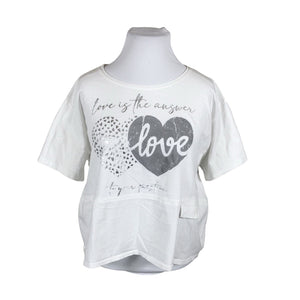 Unisex New Collection - T-shirt, size 44 - White (1)