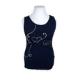 Unisex Giorgio Di Mare - Tricot tank top, size 42 - Blue ()