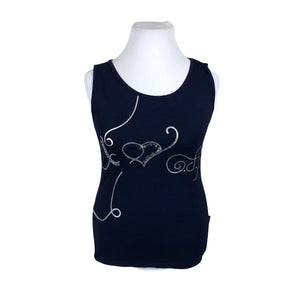 Unisex Giorgio Di Mare - Tricot tank top, size 42 - Blue (1)