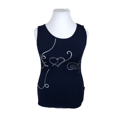 Unisex Giorgio Di Mare - Tricot tank top, size 42 - Blue ()