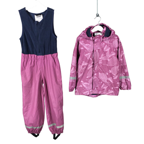 Unisex Reima - Rainwear, size 110 - 116 - Light pink ()