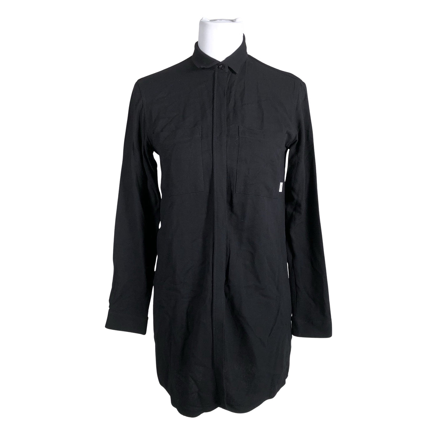Unisex Makia - Schiffon dress, size 36 - Black (1)