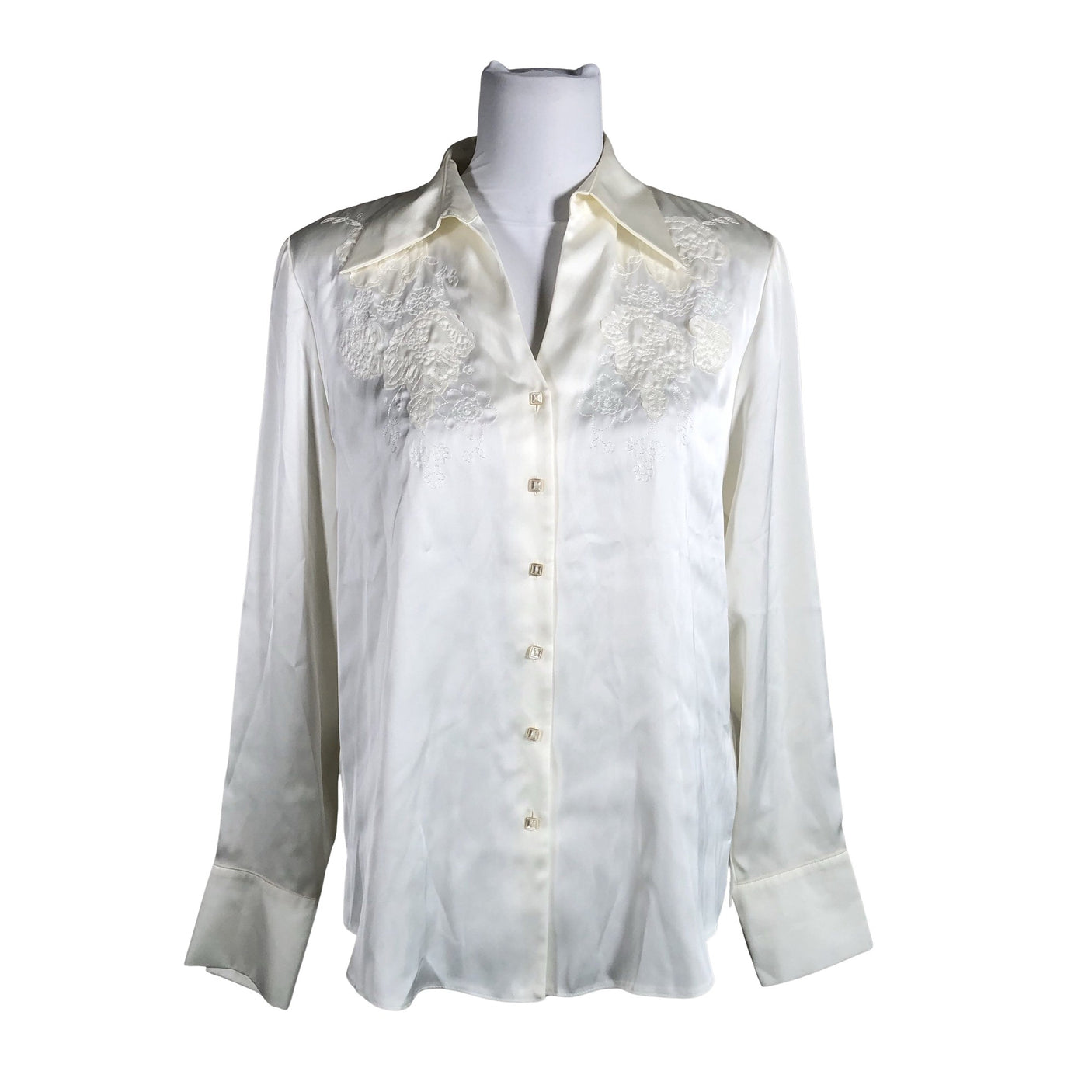 Unisex Gerry Weber - Blouse, size 40 - Natural white (1)