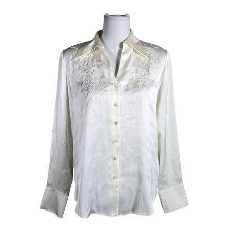 Unisex Gerry Weber - Blouse, size 40 - Natural white ()