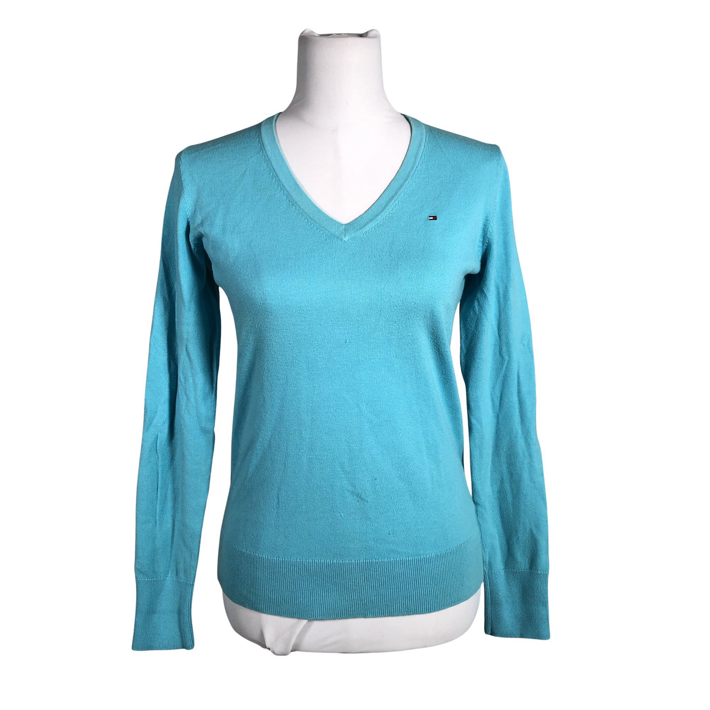 Unisex Tommy Hilfiger - Sweater, size 38 - Turquoise (1)