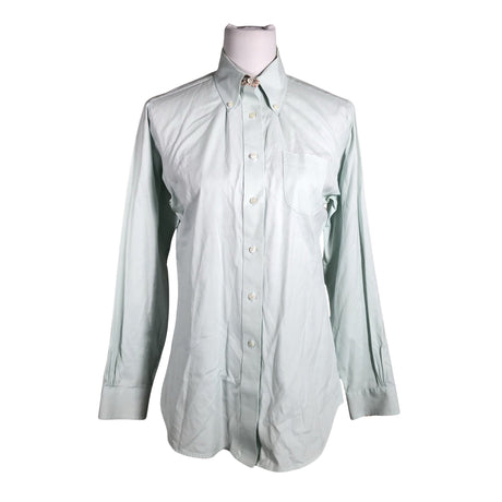 Unisex Brooks Brothers - Collared shirt, size 40 - Green ()