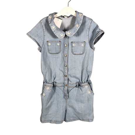 Unisex Tartine et chocolat - Short overalls, size 146 - 152 - Light blue ()