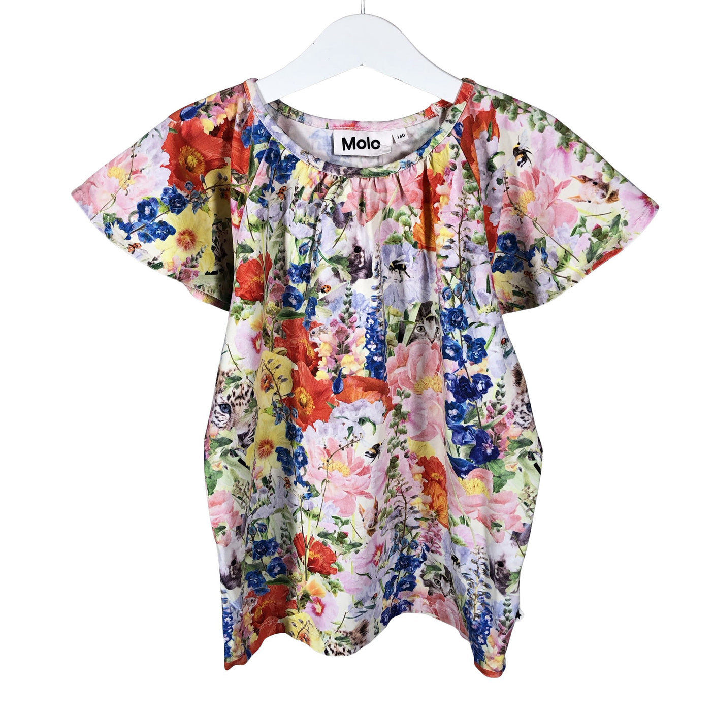 Unisex Molo Kids - T-shirt, size 134 - 140 - Light pink (1)