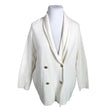 Unisex Gerry Weber - Cardigan, size 48 - White ()